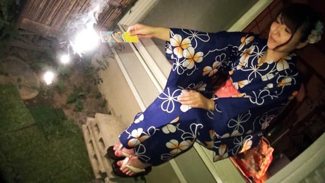 巨根絶頂 浴衣美女 綿井ちなつ サンプル画像 8