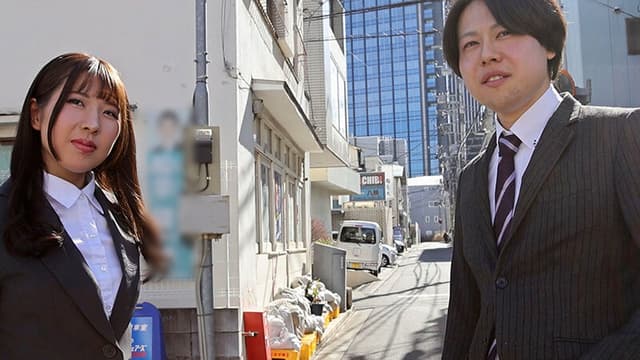 街角素人実験ナンパ！同僚同士で密室脱出ゲーム！ 賞金1000万円か、それとも丸見えセックス大公開！？ サンプル画像 1