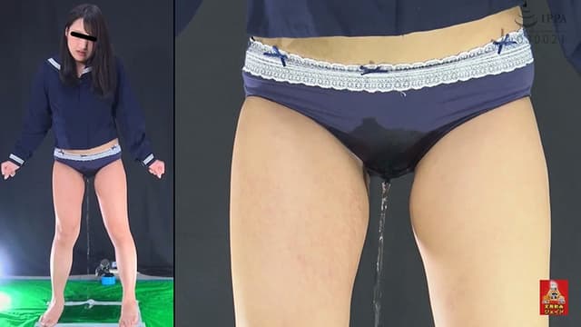 素人投稿 おしっこ本意気我慢1.5～尿道極限状態から始まる滴っても我慢し続ける15分～ サンプル画像 5