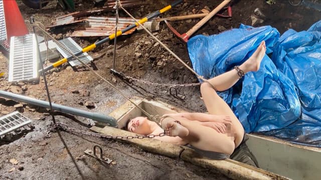 【性処理】下水管少女《尿・体液・水を口に注ぎまくる汁レ○プ》僕の下水が溺れた少女の体を駆け巡る。 花狩まい サンプル画像 16