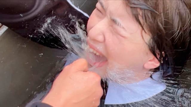 【性処理】下水管少女《尿・体液・水を口に注ぎまくる汁レ○プ》僕の下水が溺れた少女の体を駆け巡る。 花狩まい サンプル画像 3