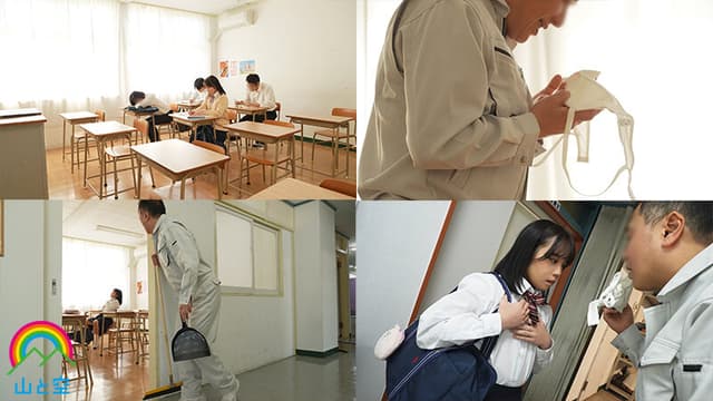 敏感な乳首をこねくり回され我慢できず大量失禁…卑劣チ●ポでイラマ輪●され白目イキしてしまうJ系 北川まほ サンプル画像 3
