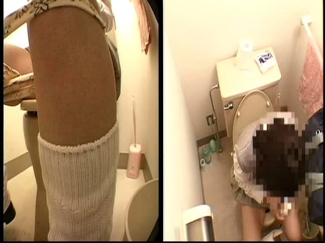 少女便所盗撮 サンプル画像 5