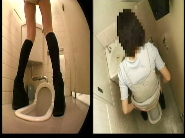 女子校生 おトイレ真っ最中 隠し撮り。 サンプル画像 1